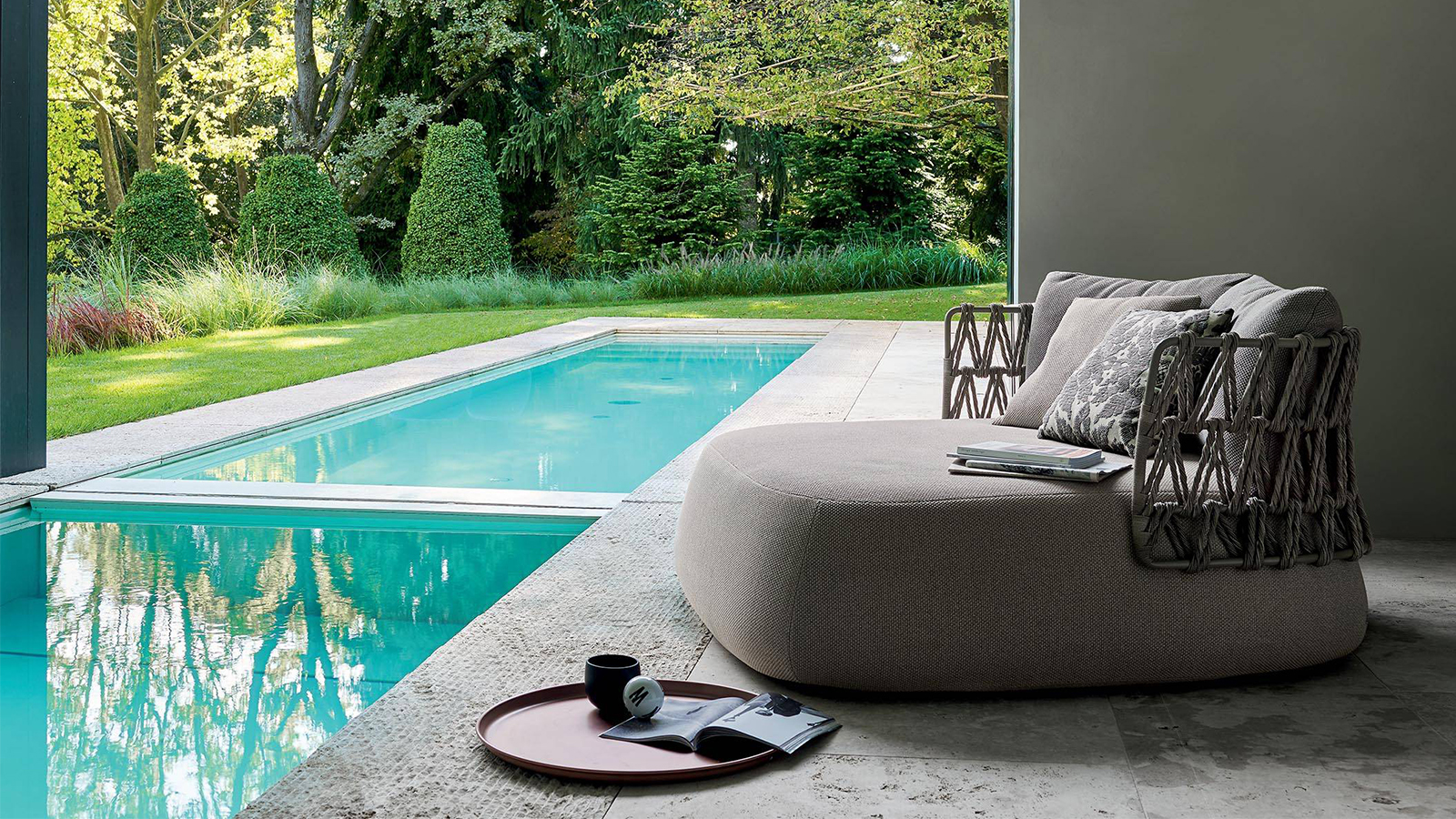 B and m clearance outdoor sofa